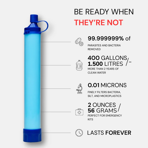 HYDRO-X1 Water Filter Straw